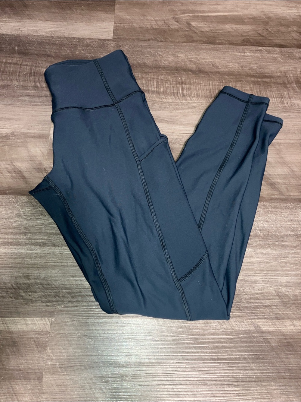 CRZ YOGA Teal Blue High-Rise Performance Leggings NWT XS Pockets